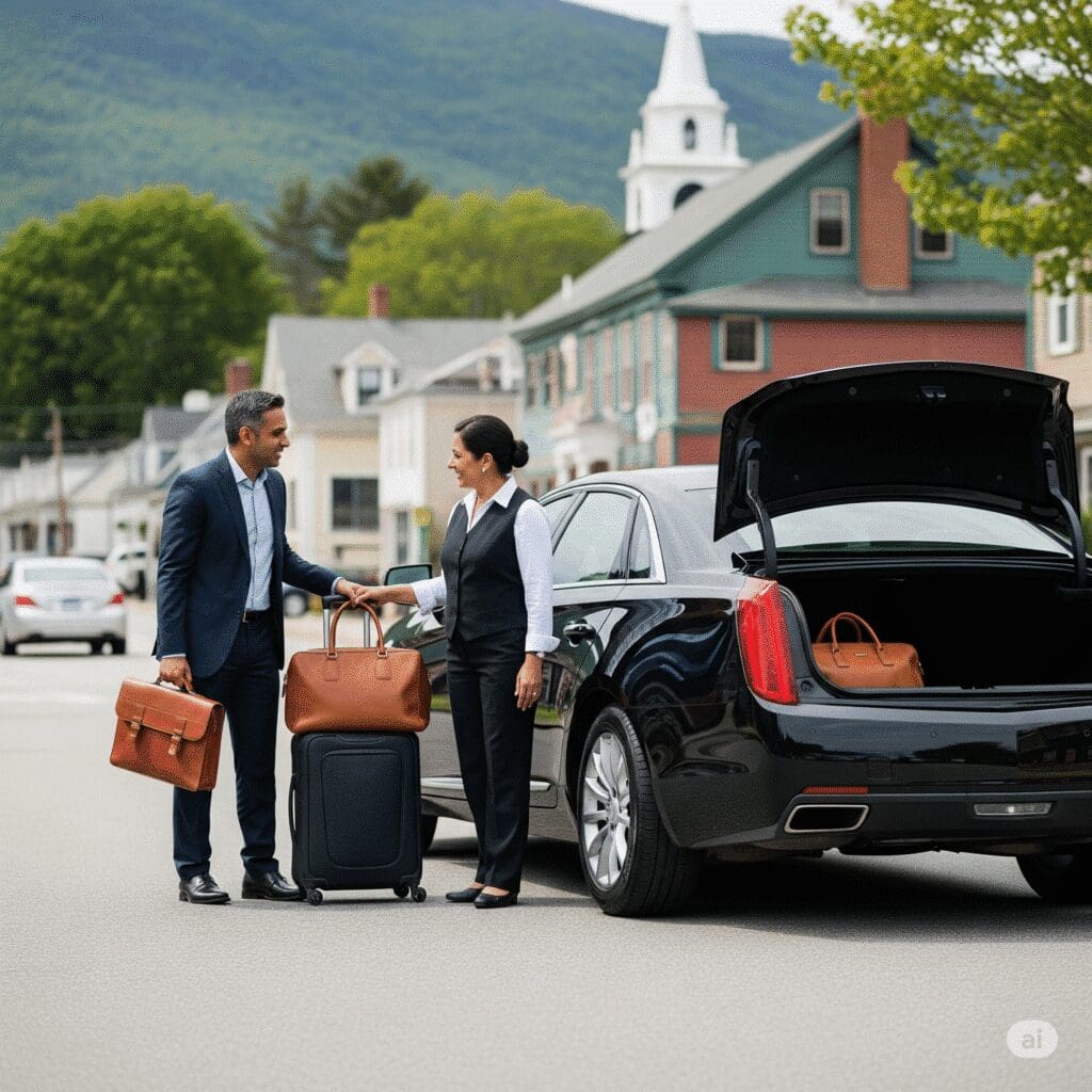 Gemini_generated_image_g0jkkrg0jkkrg0jk - amoskeag airport service - nh - best rates for airport transfers - professional car service for nh Driver helping passenger into the car